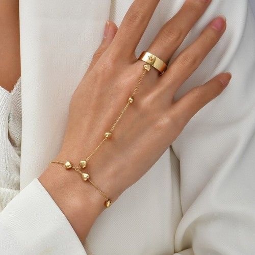 Indian finger gold - ring, hand