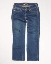 Levi's Women's Eve Straight Jeans W26 L32 Blue