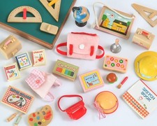 Sylvanian School & Nursery Accessories. Satchel, art, stationary Calico Critters