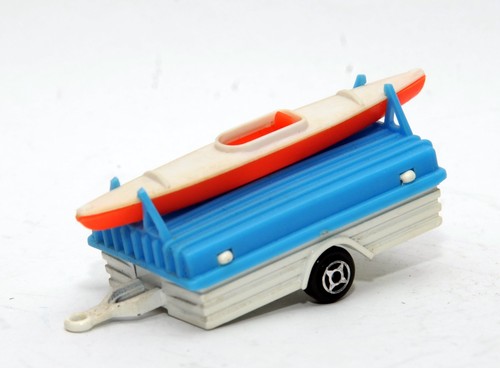 Majorette model trailer with - model,