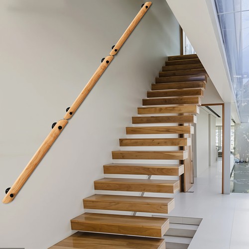 3pcs wooden handrail stair - 1/2/3pcs,