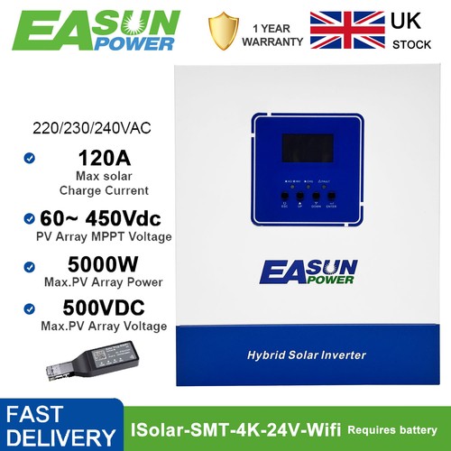 Easun 6kw solar inverter 24v - solar,