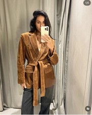 ZARA WOMAN SS25 NWT SUEDE