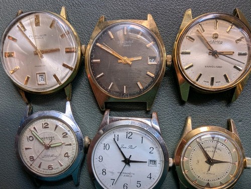 Vintage watches job lot - watches,