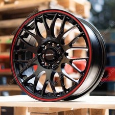 16" Black Motion Alloy Wheels