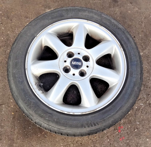 Mini alloy wheel tyre - alloy,