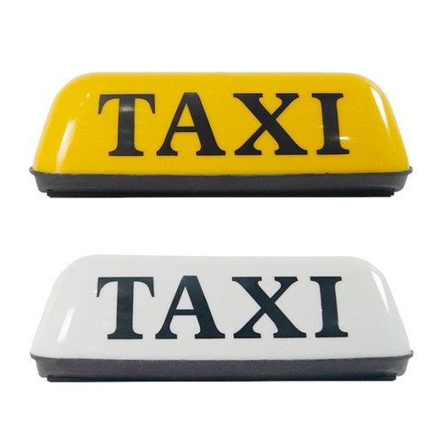 12v taxi cab sign - taxi, roof