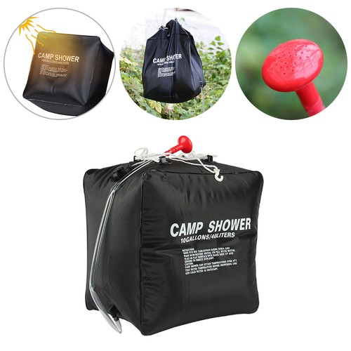 Portable 40l solar heated - solar,