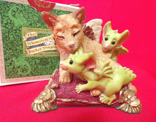 Pocket dragons bath time - dragons,
