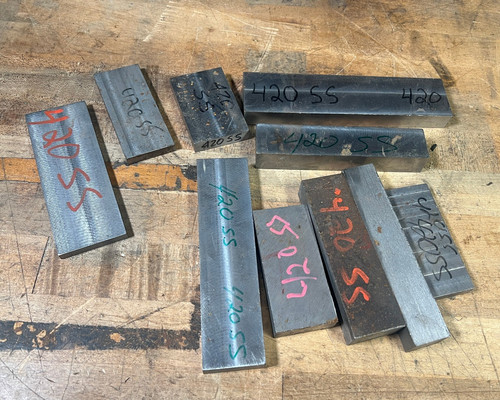420 stainless steel flat - 420,