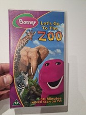 Barney The Dinosaur VHS Video