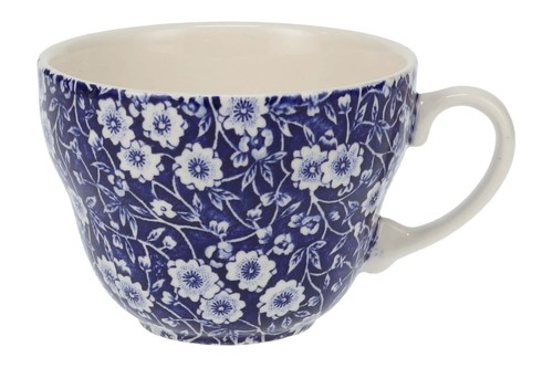 Burleigh blue calico - -,