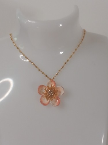 Les nereides pink flower - pink,