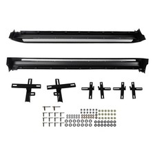 Black Aluminium Side Steps for