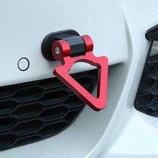 Vehicle Parts Triangle Track Racing Style Tow Hook Red Car Exterior Accessories 