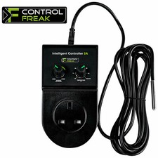 CONTROL FREAK Thermostatic Fan Speed Controller Smart Probe 5A Amps Hydroponics