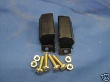 MGB PAIR  BONNET BUFFERS AND SCREW KIT  BUFFER    MGC  MGB GT V8    MG EB108