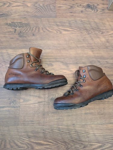 Mens vintage leather - leather, scarpa