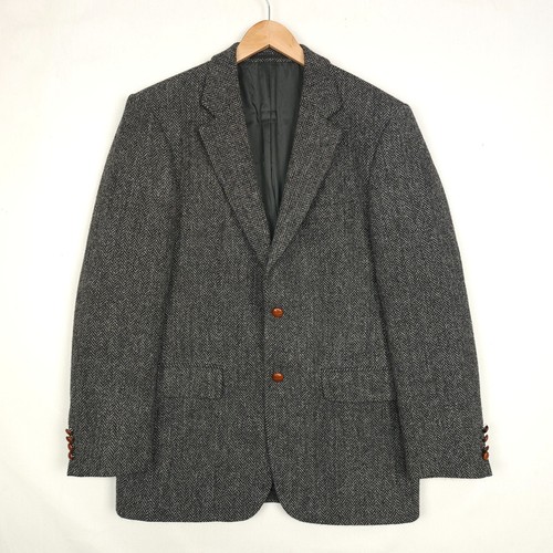 Harris tweed blazer jacket - tweed,