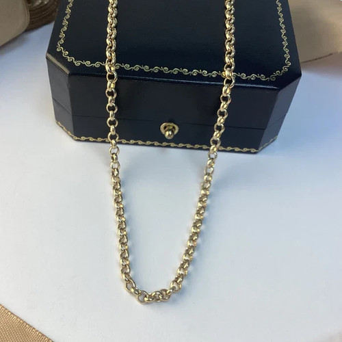 9ct yellow gold - 9ct, chain