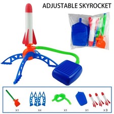 Toy Rocket Launcher for Kids with 3 Foam Rockets and 1 Toy Air Rocket Launch UK