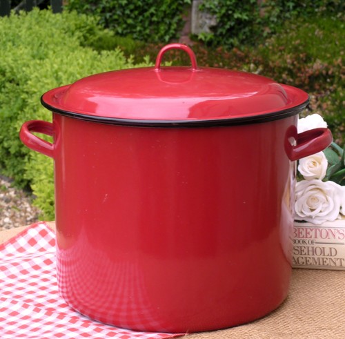 French enamel bread - french, bin