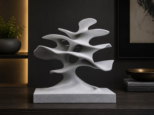 Abstract tree sculpture - abstract,