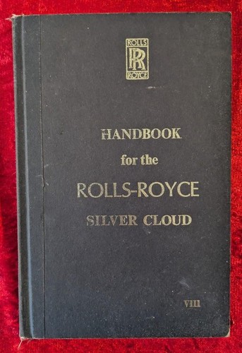 Handbook for the - for, rolls~royce