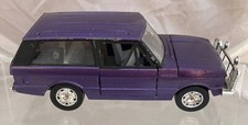 BURAGO RANGE ROVER SCALE SIZE
