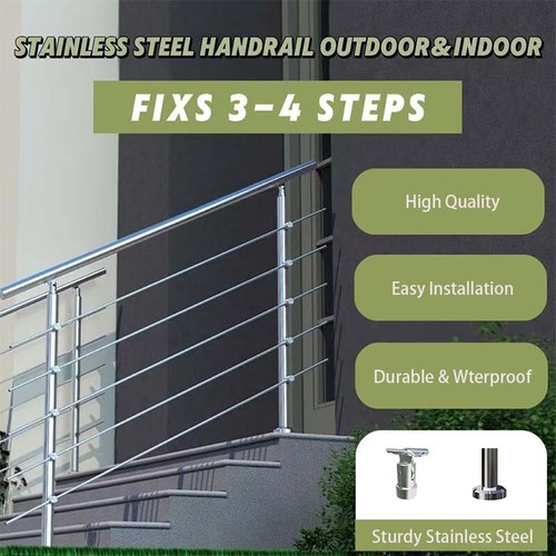 Stainless steel handrail - stainless,