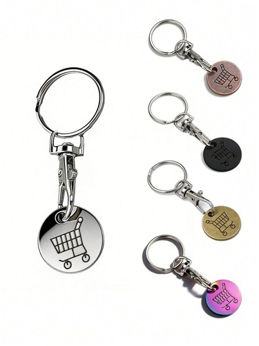 5pcs shopping cart token - shopping,
