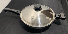 Saladmaster 316Ti Titanium Stainless Steel 5 Quart Wok W Lid Waterless Cooking