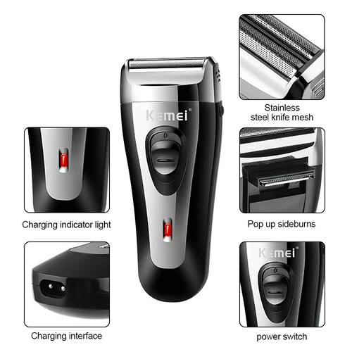 Kemei foil shaver electric - shaver,
