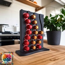 Wavy Design Nespresso Capsule Holder & Organiser, Coffee pod organiser(DEL-0202)