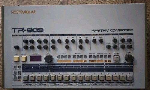 Roland 909 classic 80s drum - tr-909,
