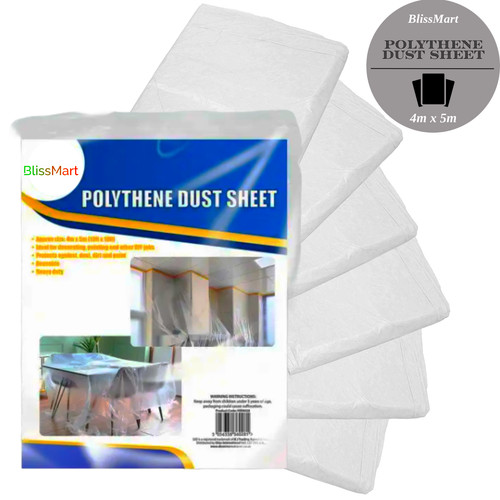 Dust sheet large 5m - sheet, 4m