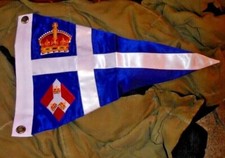 Royal Singapore Yacht Club Member Captain Burgee Pennant Flag SS Sea Sail Boat ?