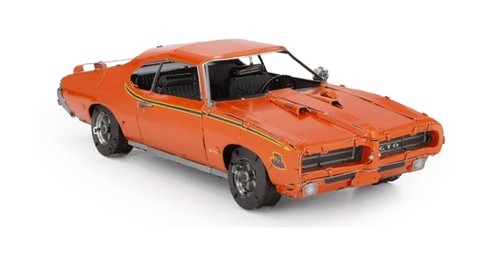 Metal earth pontiac 1969 gto - metal,