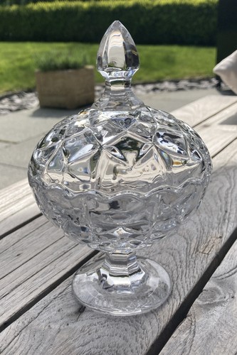 Vintage glass bon - bon, with