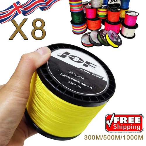 Strands braided fishing - braided, line