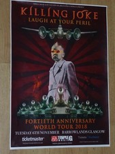 KILLING JOKE Concert poster -