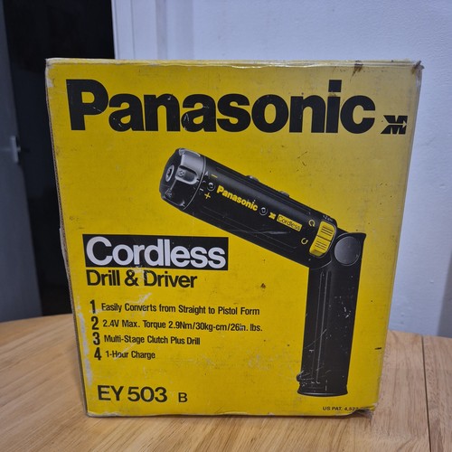 Panasonic cordless drill - cordless, &