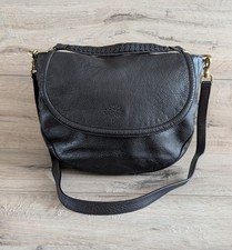 Mulberry Effie Satchel Bag Women's Black Leather Shoulder Bag