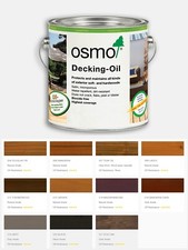 Osmo Decking Oil - All Colours