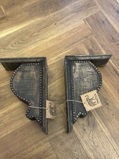 Large Pair Of Indian Wooden