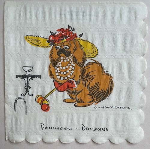 Dog pekingese art - dog,