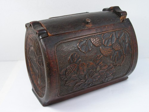 Antique chinese carved bamboo - antique,