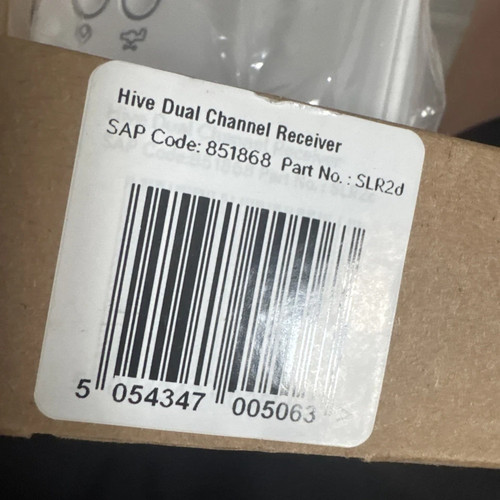 Hive dual channel - channel, receiver
