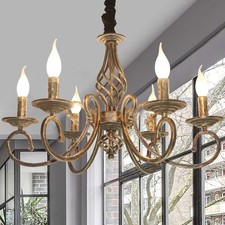 Bronze Farmhouse Chandelier