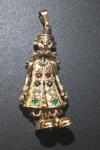 Amazing 9ct gold moveable - 9ct,